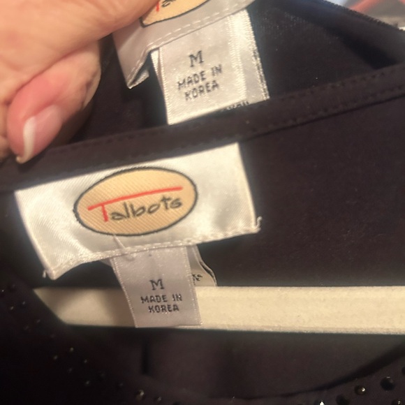 Talbots Black Beaded Women's Set - Picture 4 of 6